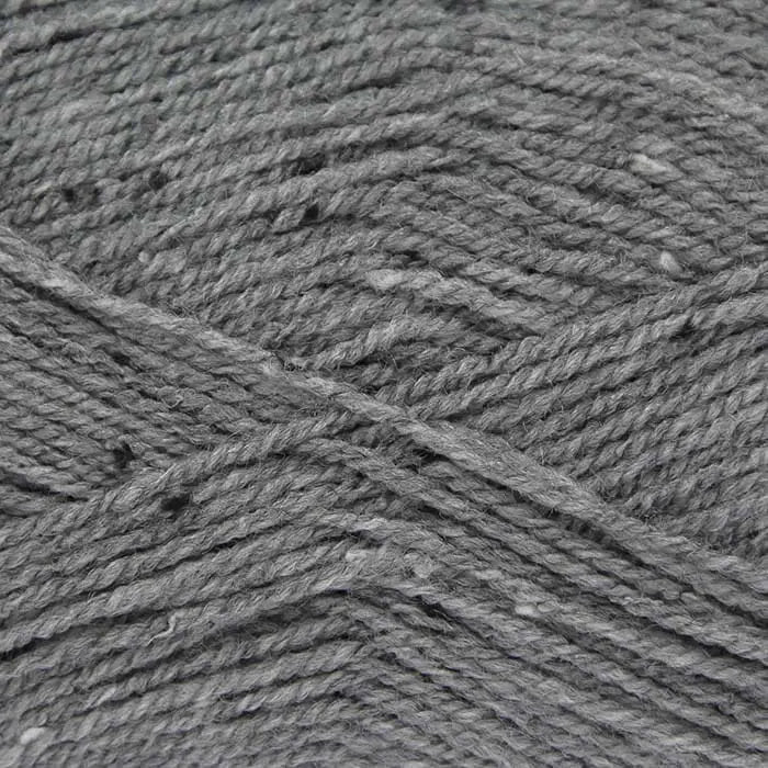 Knitting Yarn: Big Value Tweed DK: Graphite