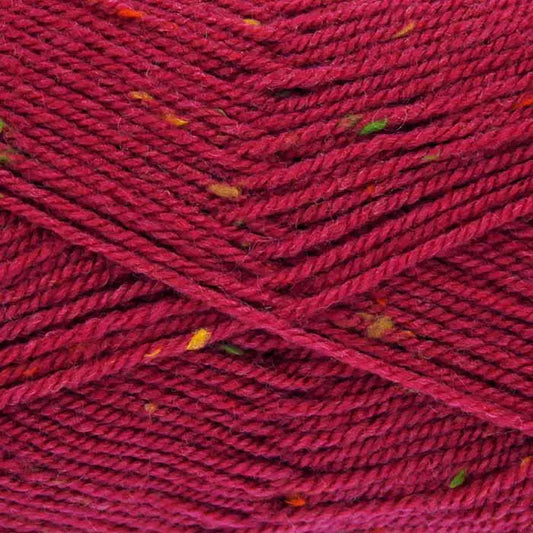 Knitting Yarn: Big Value Tweed DK: Raspberry