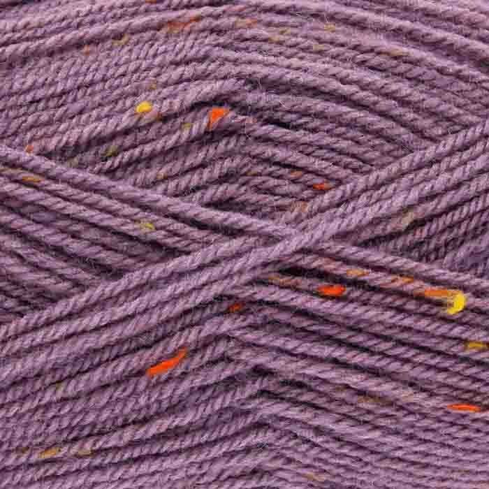 Knitting Yarn: Big Value Tweed DK: Mulberry