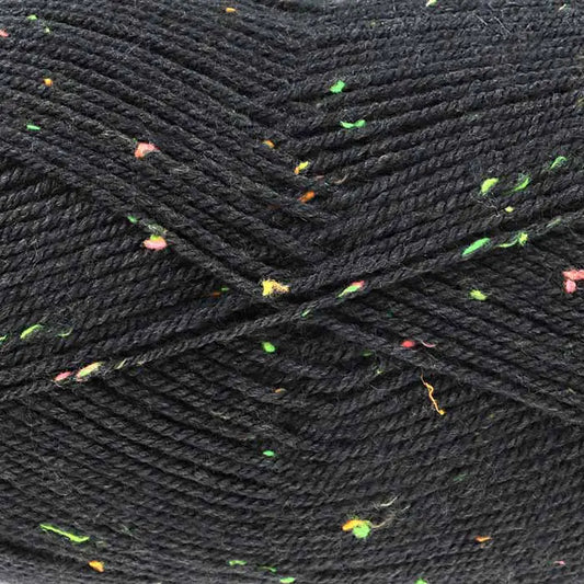 Knitting Yarn: Big Value Tweed DK: Noir