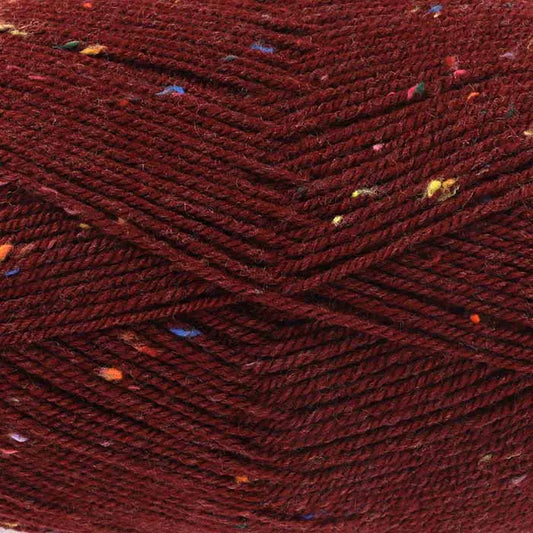 Knitting Yarn: Big Value Tweed DK: Merlot