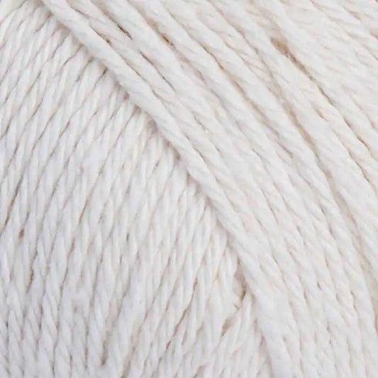 Knitting Yarn: Big Value Recycled Dishcloth Cotton: Cream: 100g