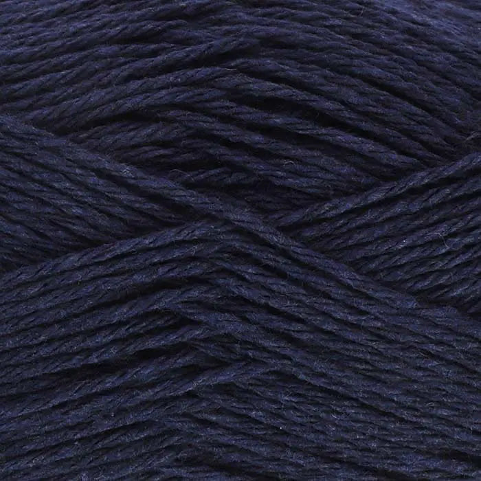 Knitting Yarn: Big Value Recycled Dishcloth Cotton: Navy: 100g