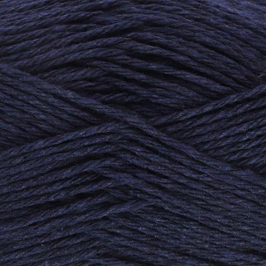 Knitting Yarn: Big Value Recycled Dishcloth Cotton: Navy: 100g