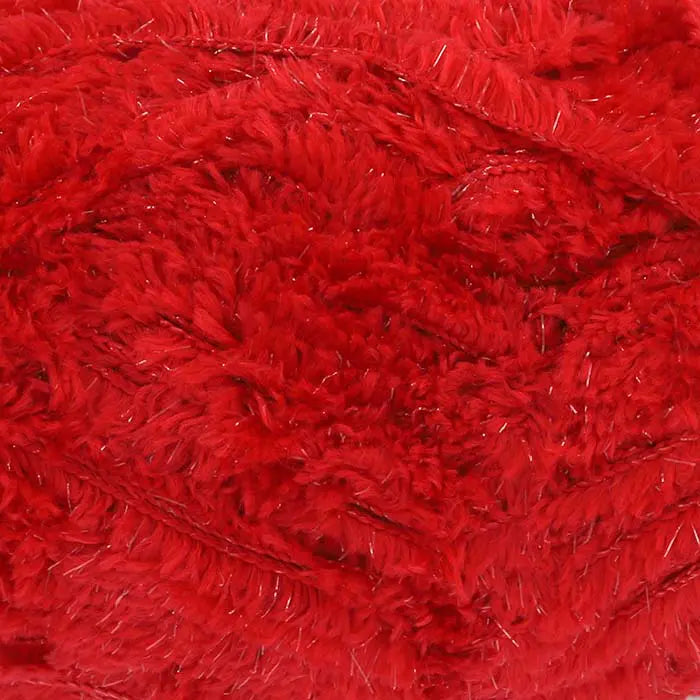 Knitting Yarn: Truffle Glitz: Red: 100g