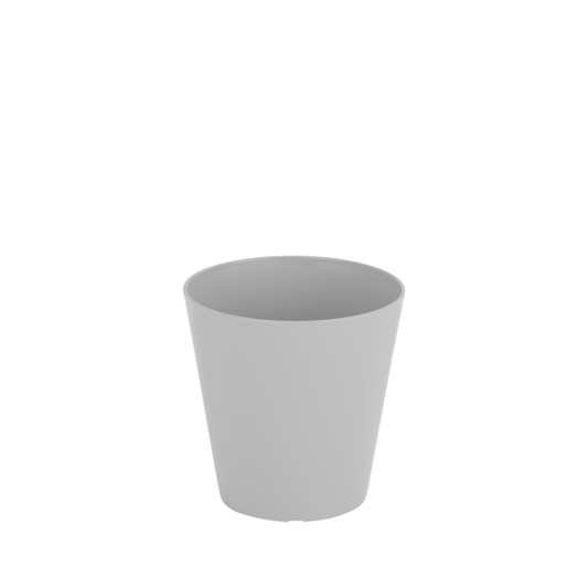 Studio 16cm Round Planter Cover Cool Grey