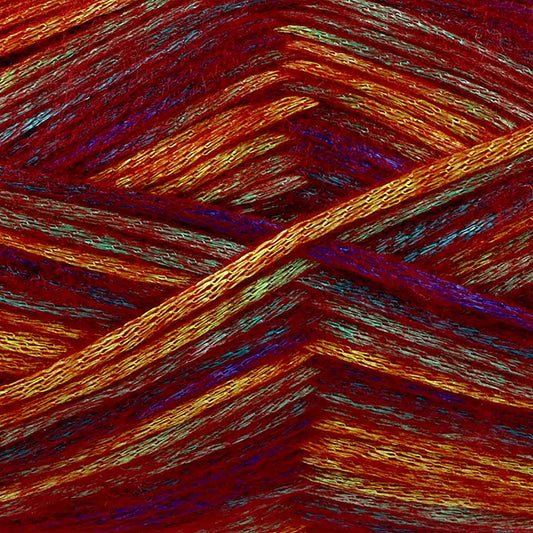 Knitting Yarn: Firefly Aran: Crimson Moth: 100g