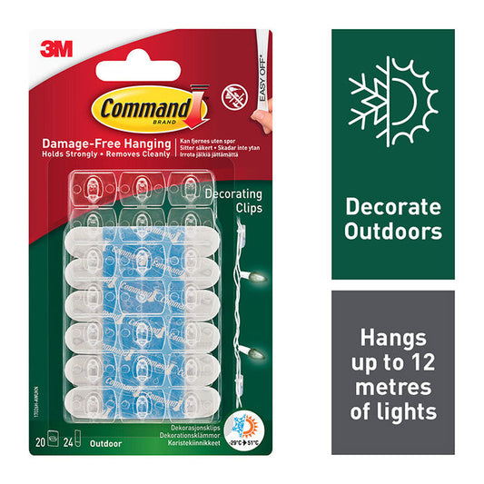 Command Outdoor Decorating Clips