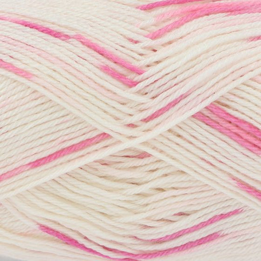 Knitting Yarn: Dot Dot Dash DK: Pink: 100g