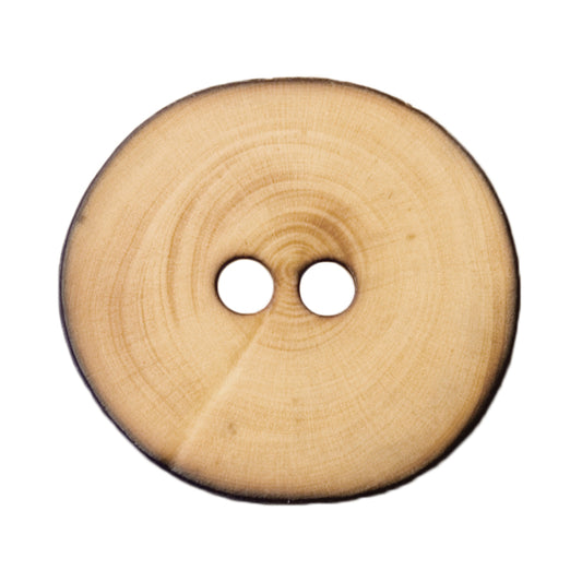 Wooden 2 Hole Button 15mm