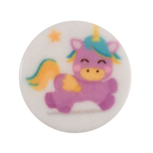 Unicorn Button 15mm