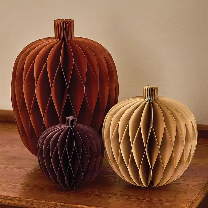 Pumpkin Honeycombs Set - Pack of 3