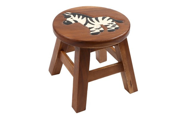 Kids Stool - Zebra