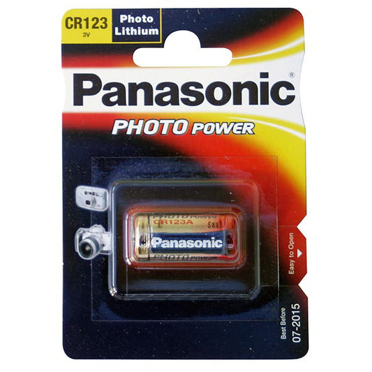 Panasonic CR123 3V Photo Power Lithium Battery