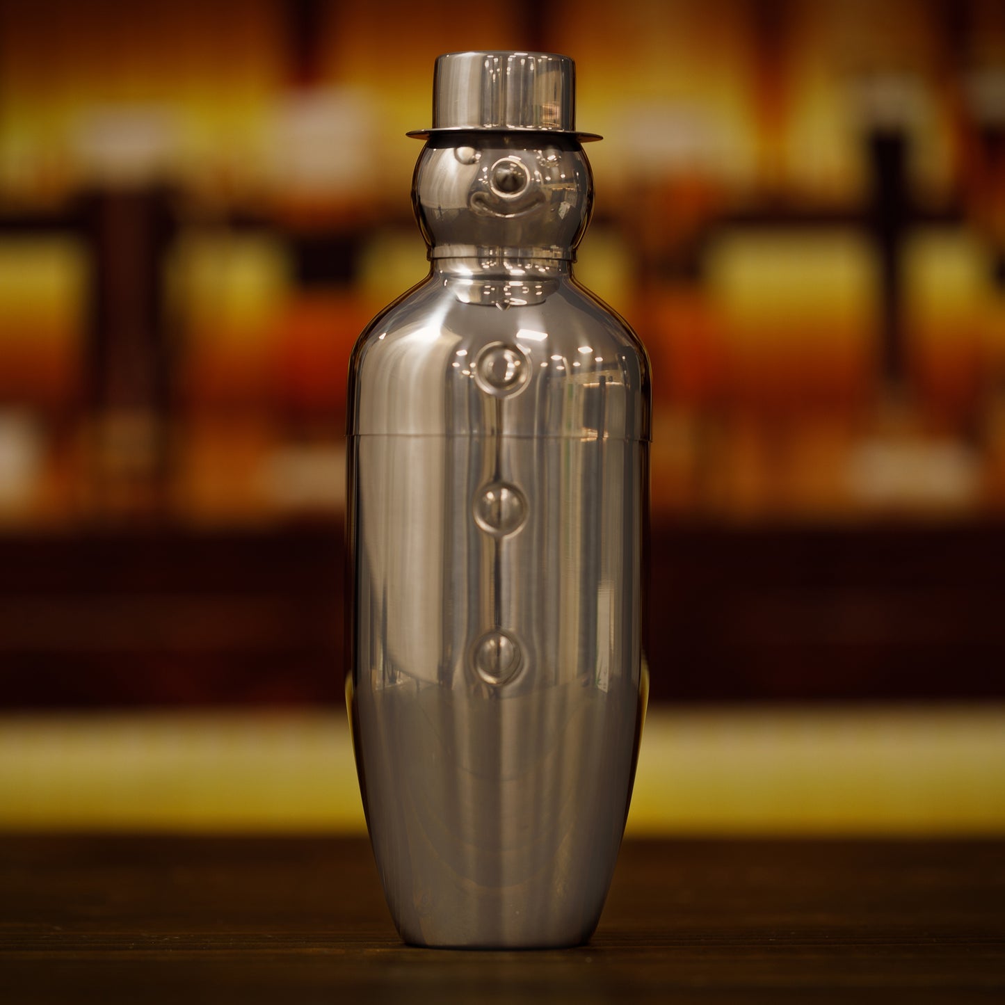 Bar Originale Stainless Steel Snowman Cocktail Shaker