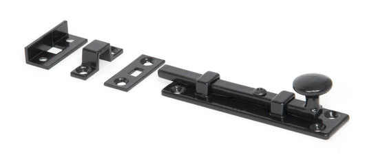 Black 4" Universal Knob Bolt Straight