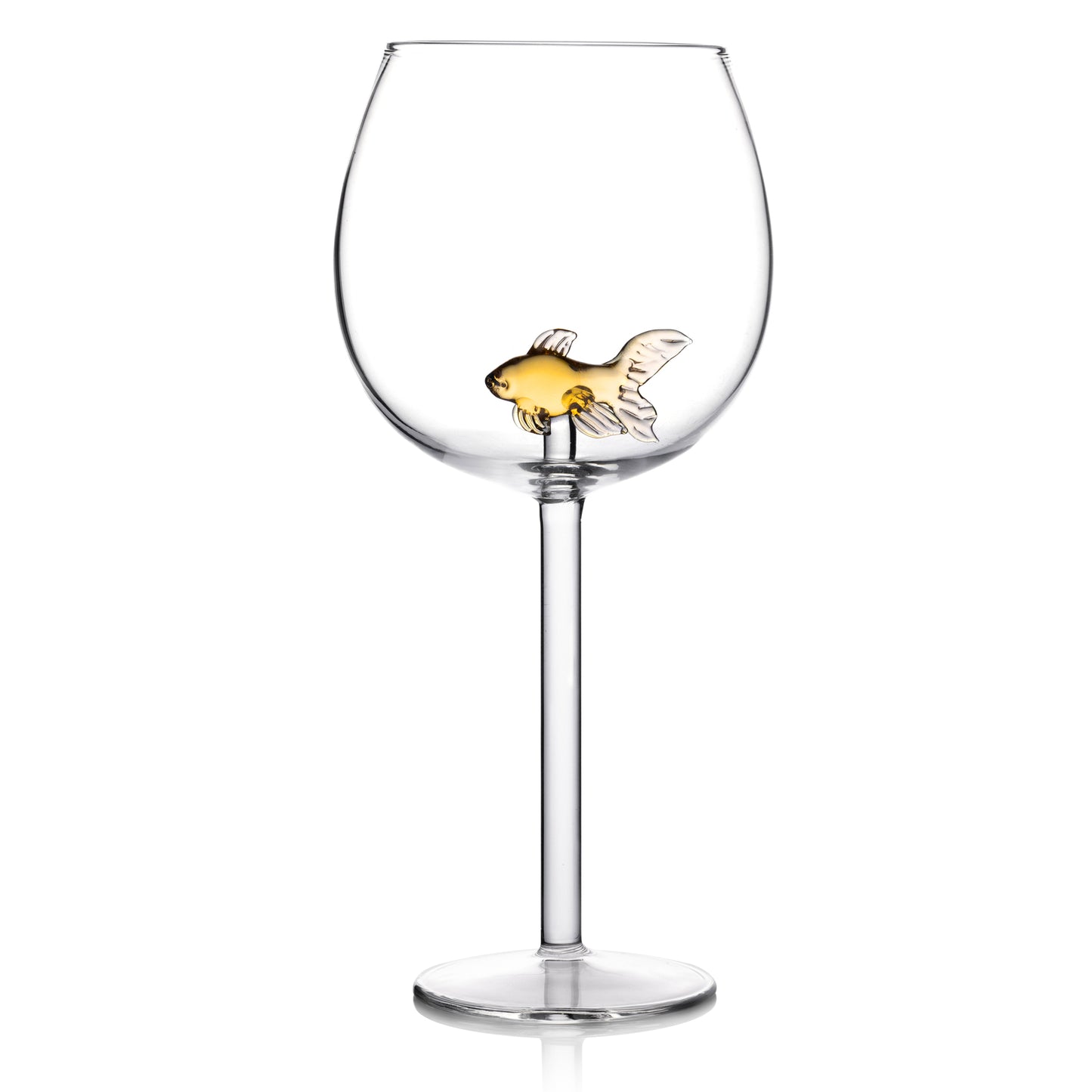 Bar Bespoke Goldfish Wine Glass