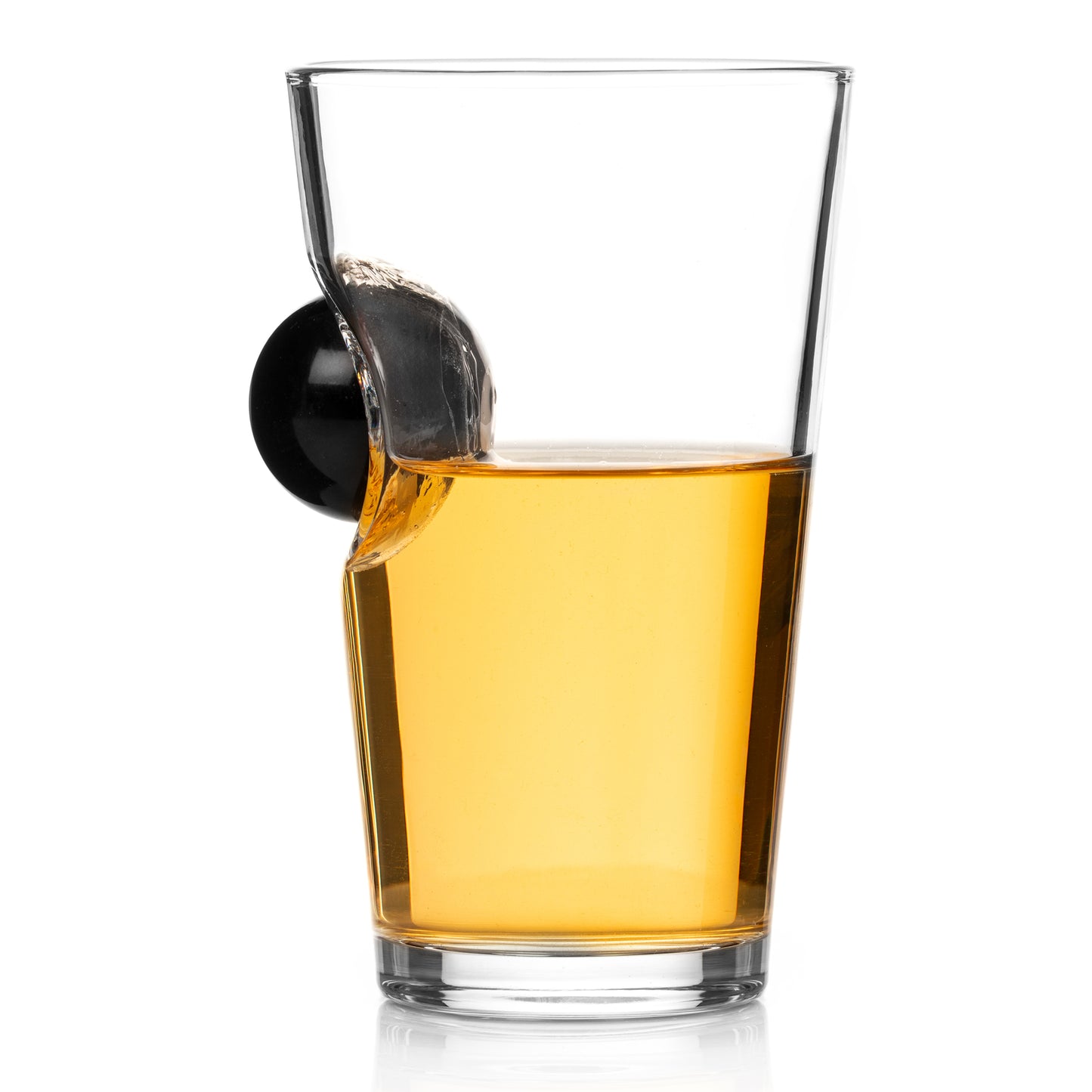 Sports Fan Pool Ball Beer Glass