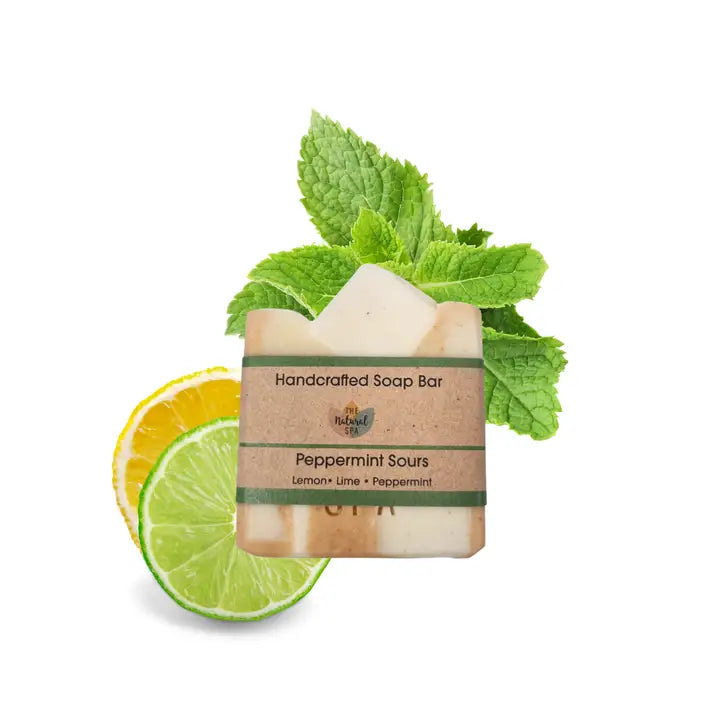 Peppermint Sours Cold Process Soap Bar - Palm Free - Vegan