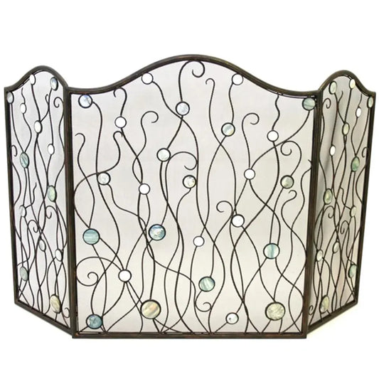 Ocean Bubbles Firescreen