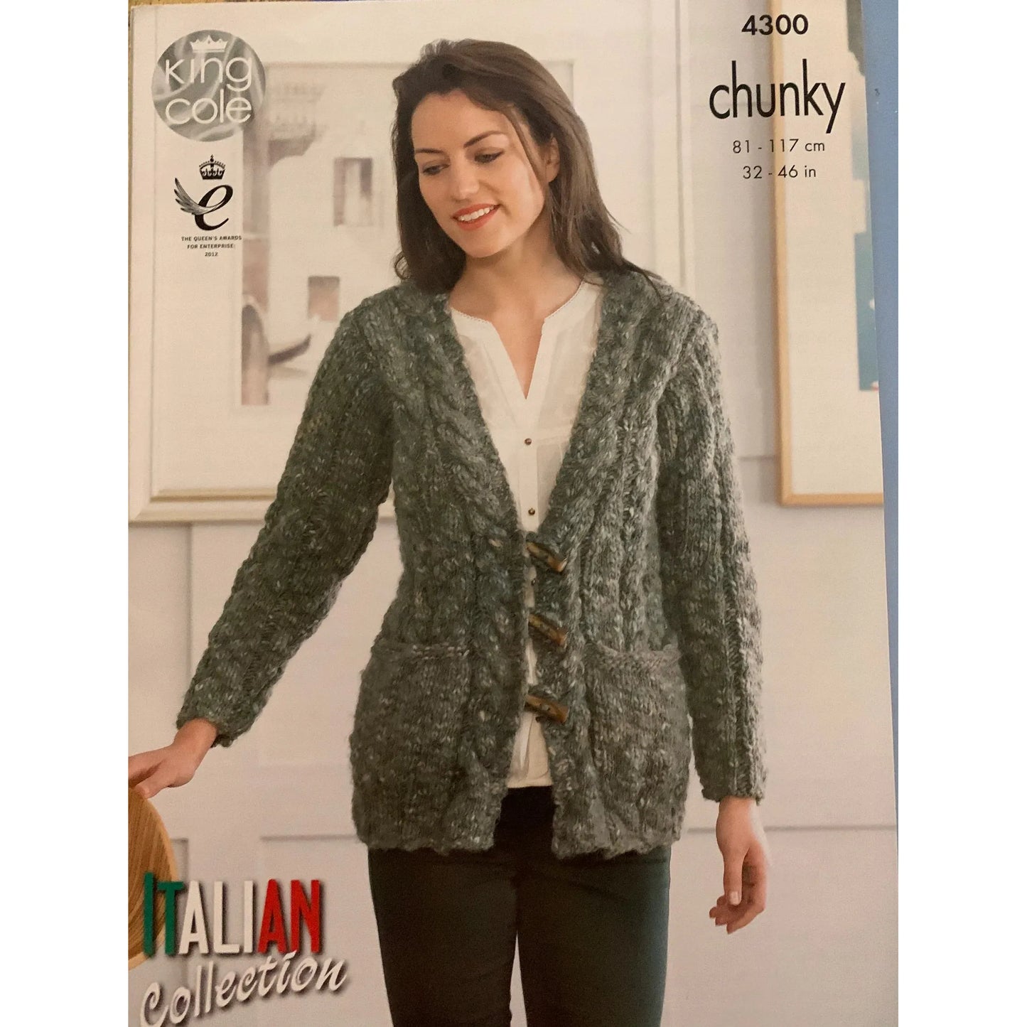 Italian Collection Cardigan & V Neck Jumper