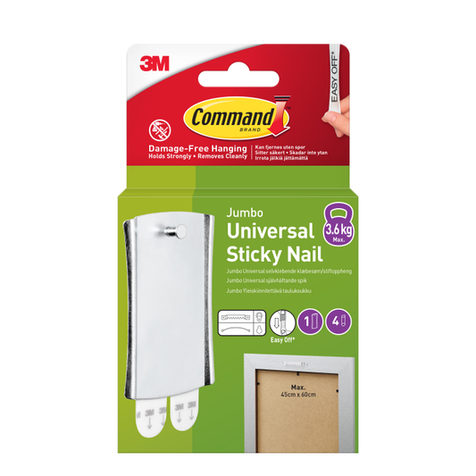 Command Jumbo Universal Sticky Nail 3.6kg
