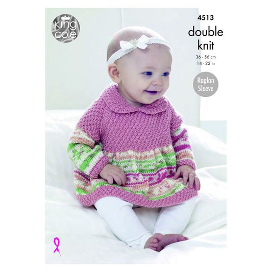 Matinee Jacket and Blanket Knitted in Double Knit