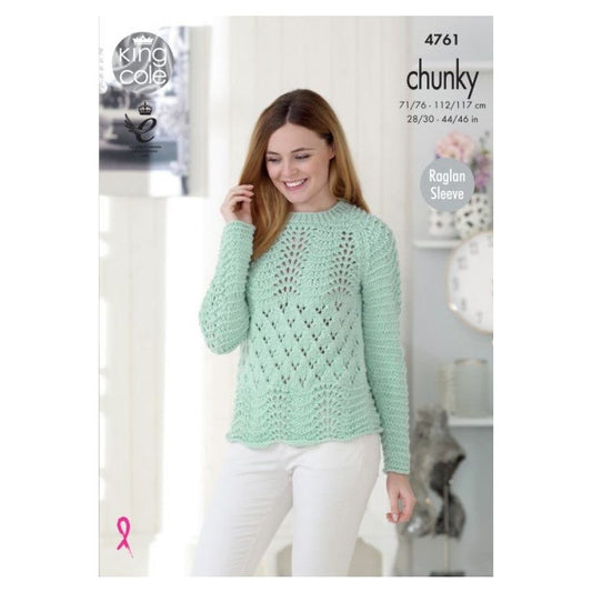 Summer Tops Knitted in Chunky