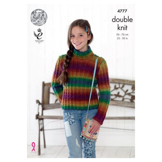 Sweater and Cardigan Knitted in Double Knit