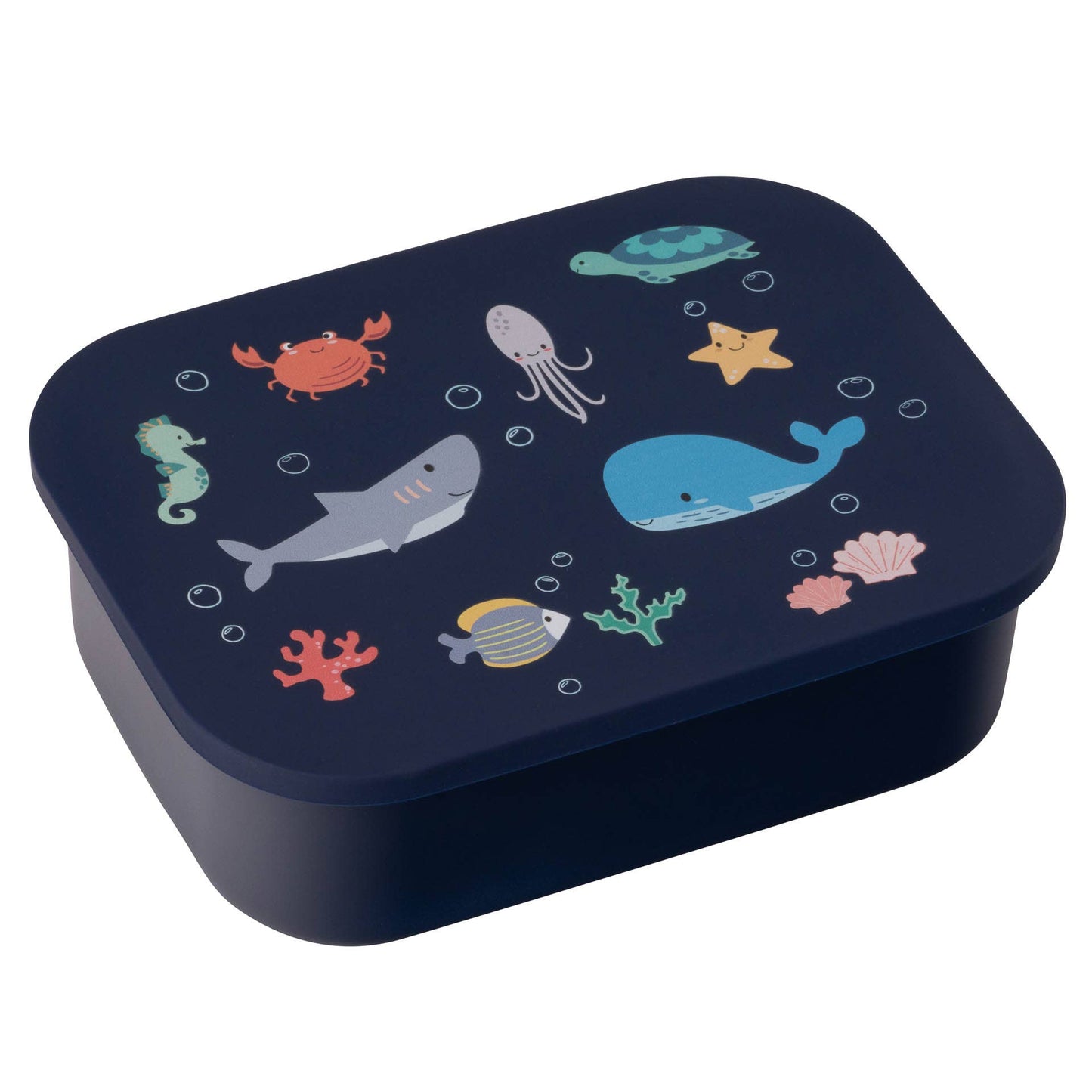 Little Lund Kids Stainless Steel Lunch Box: Ocean