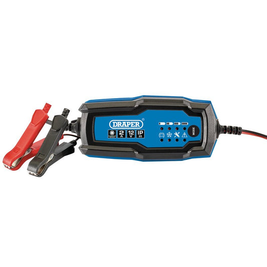 12V Smart Charger and Battery Maintainer, 2A