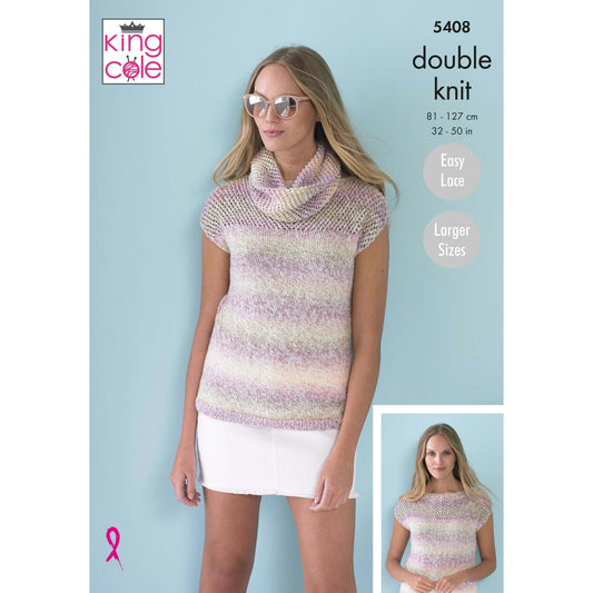 Summer Tops Knitted in Double Knit