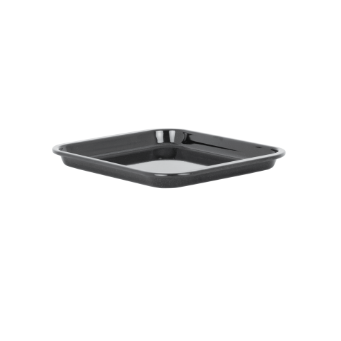 Enamel Oven Tray Black