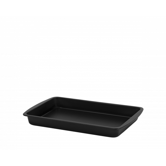 Wham® Essentials Deep Oven Tray Black/Black