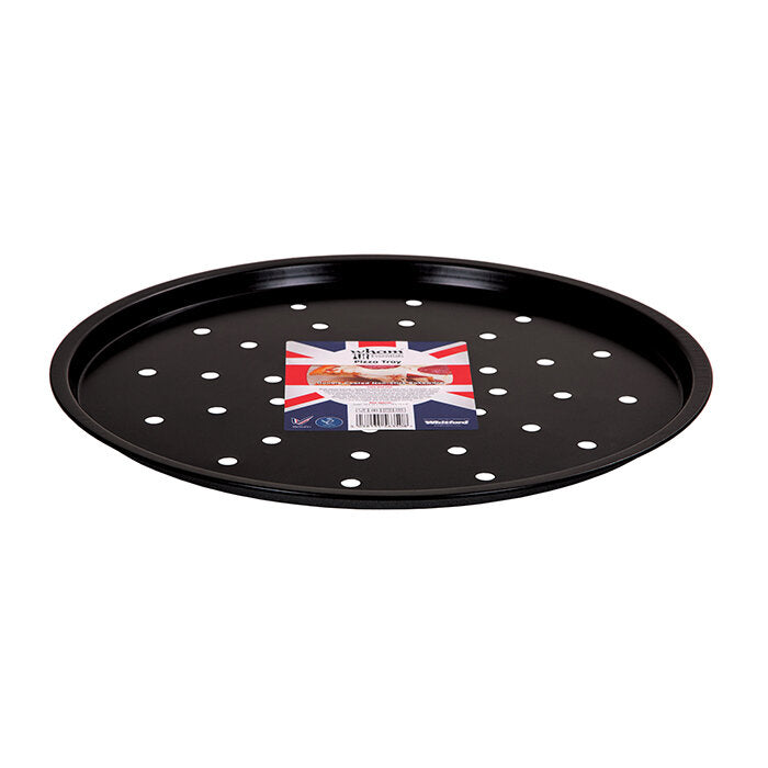 Wham Essentials 30cm (12") Pizza Tray Black