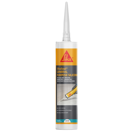 SikaSeal General Purpose Silicone C3 Cartridge White