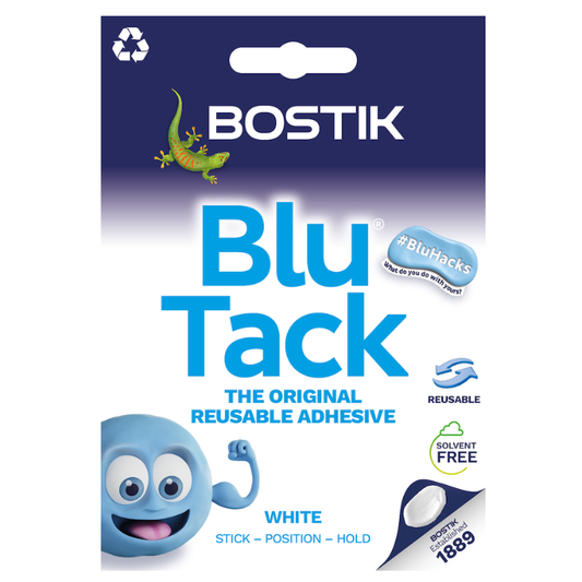 Blu Tack Handy Wallet White