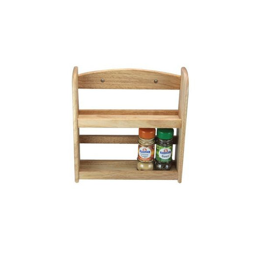 Wooden Spice Rack 2-tier