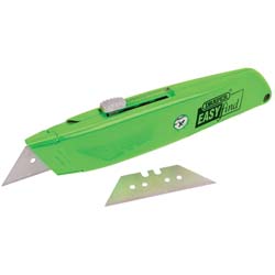 Easy Find Retractable Trimming Knife with 2 x Blades