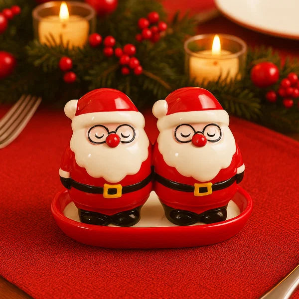 Ceramic Santa Salt & Pepper shaker