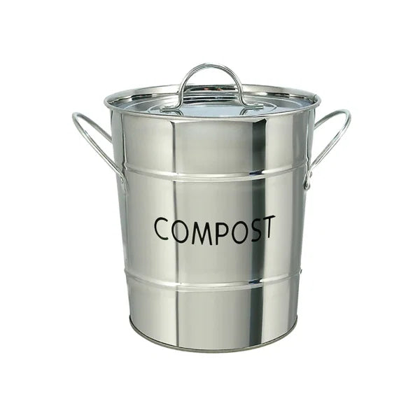 Compost Pail Stainless Steel