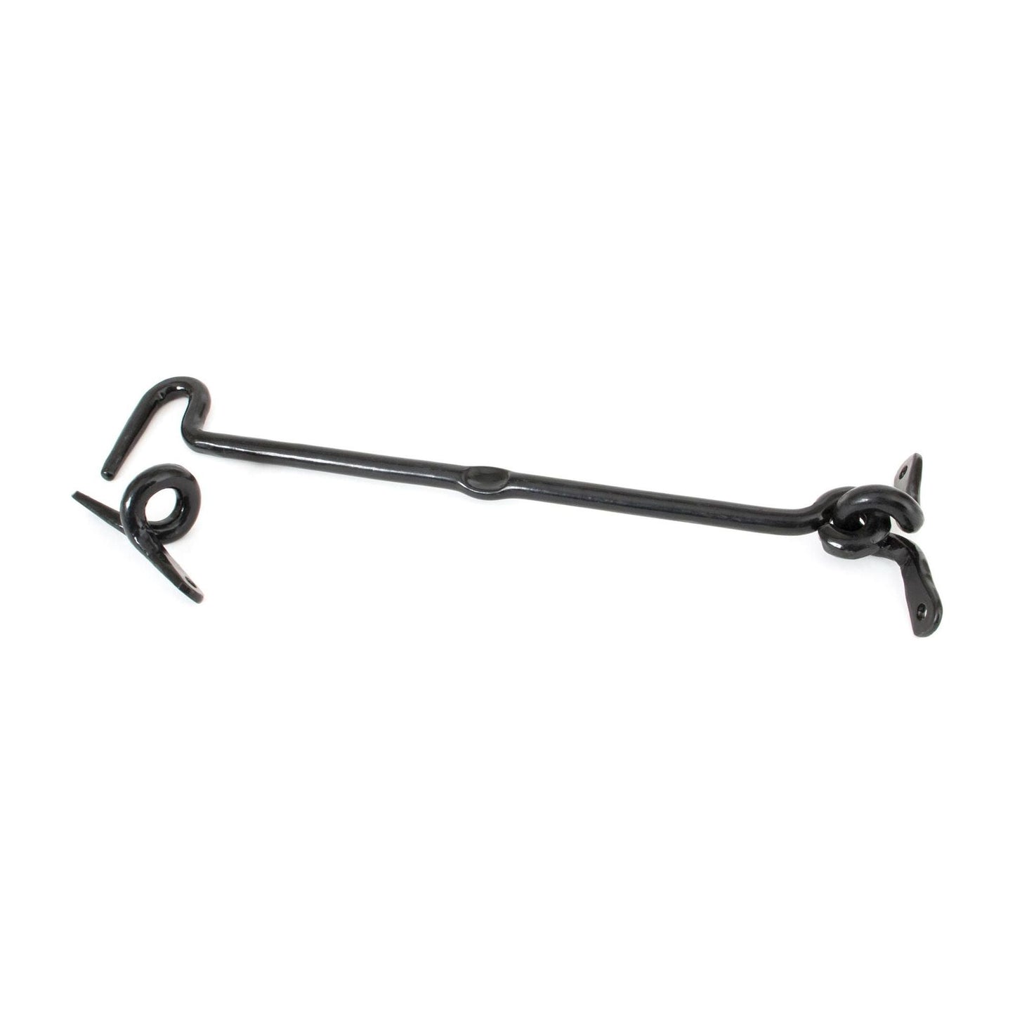 Black 10" Forged Cabin Hook
