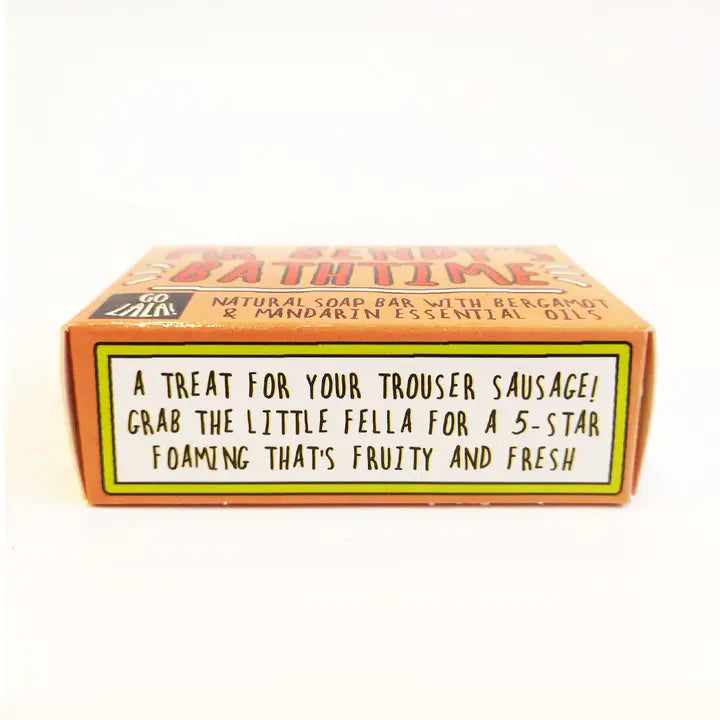 Mr Bendy's Bathtime Soap Mandarin & Bergamot