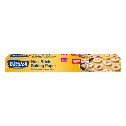 Bacofoil Non-Stick Baking Paper with Non-Stick Structure 38cm x 10m