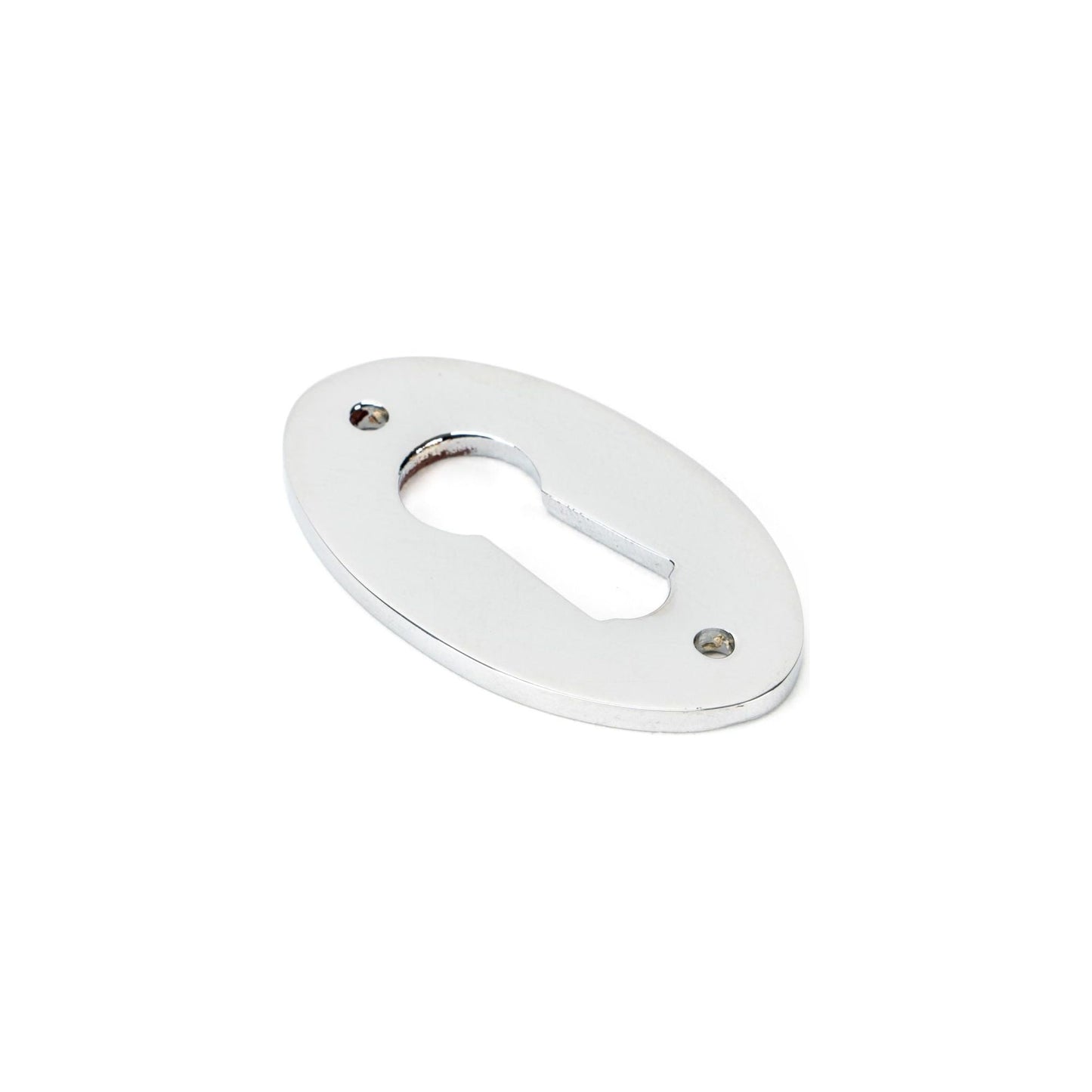 Polished Chrome Oval Escutcheon