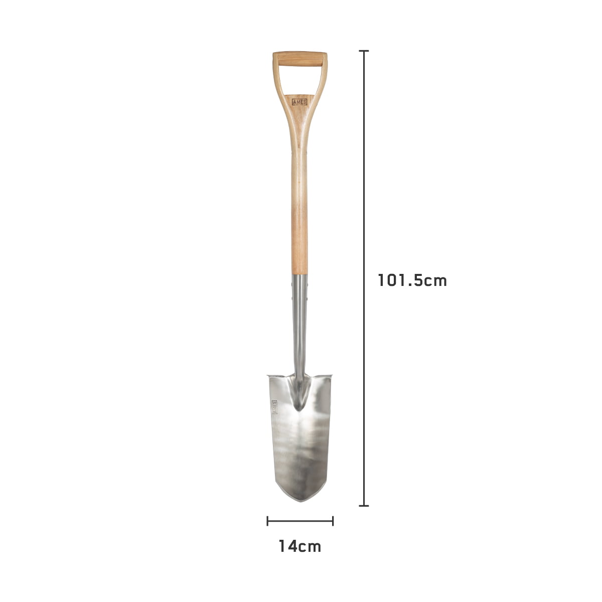 AMES Planting Spade Stainless Steel