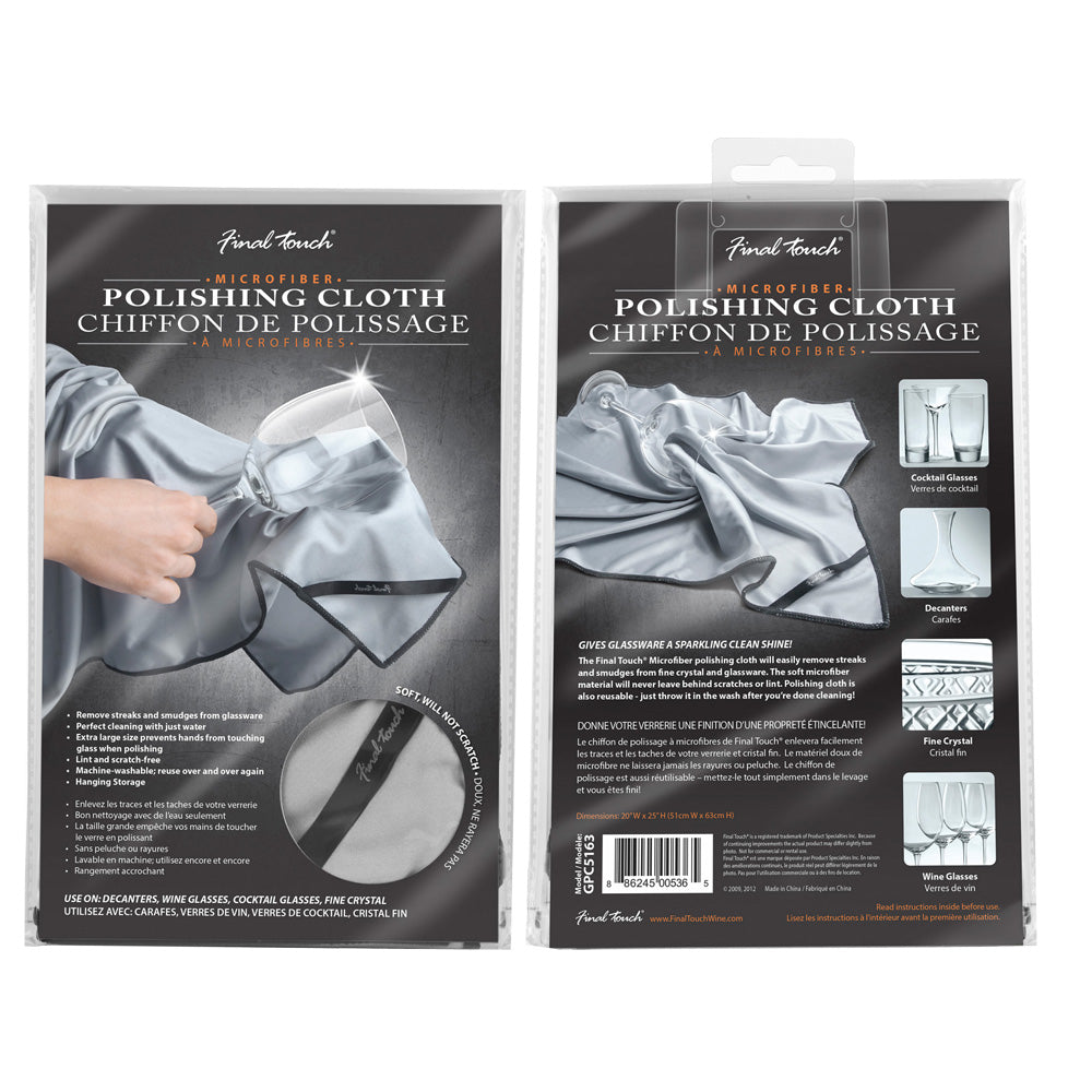 Final Touch Carded Polishing Cloth