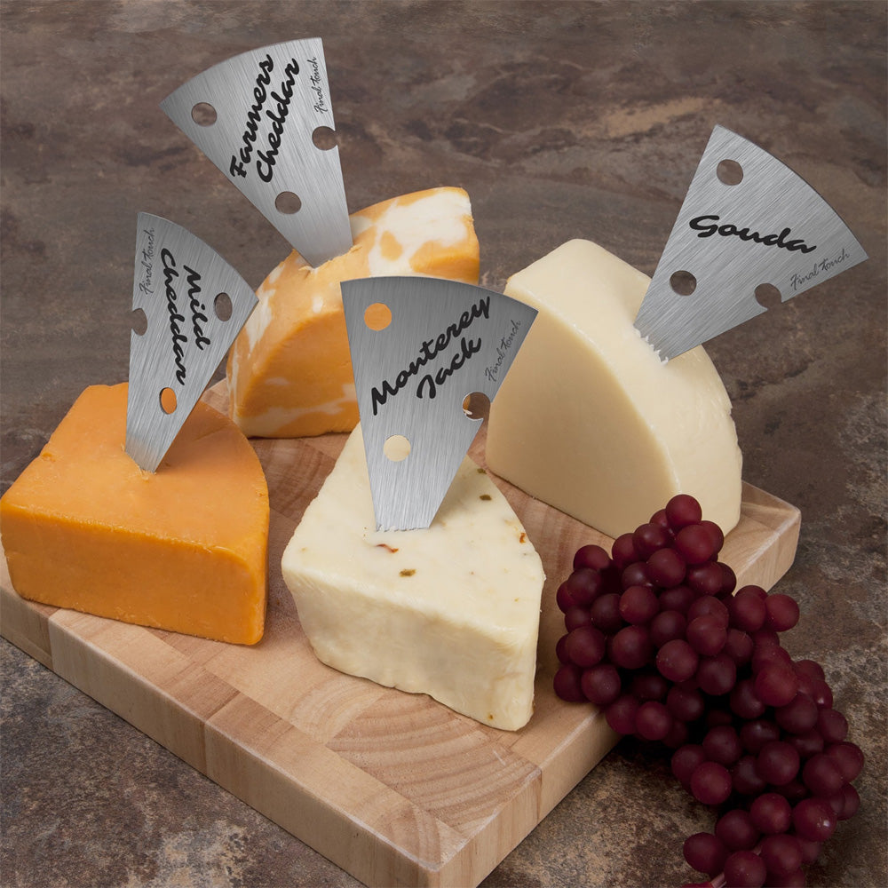 Final Touch Stainless Steel Cheese Marker Set