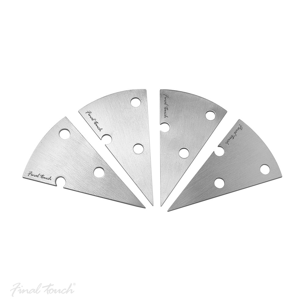Final Touch Stainless Steel Cheese Marker Set
