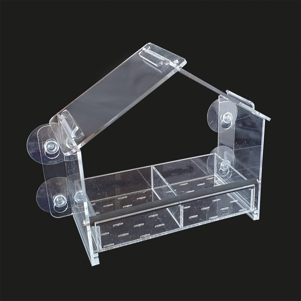 Frequent Flyer Clear Bird Feeder